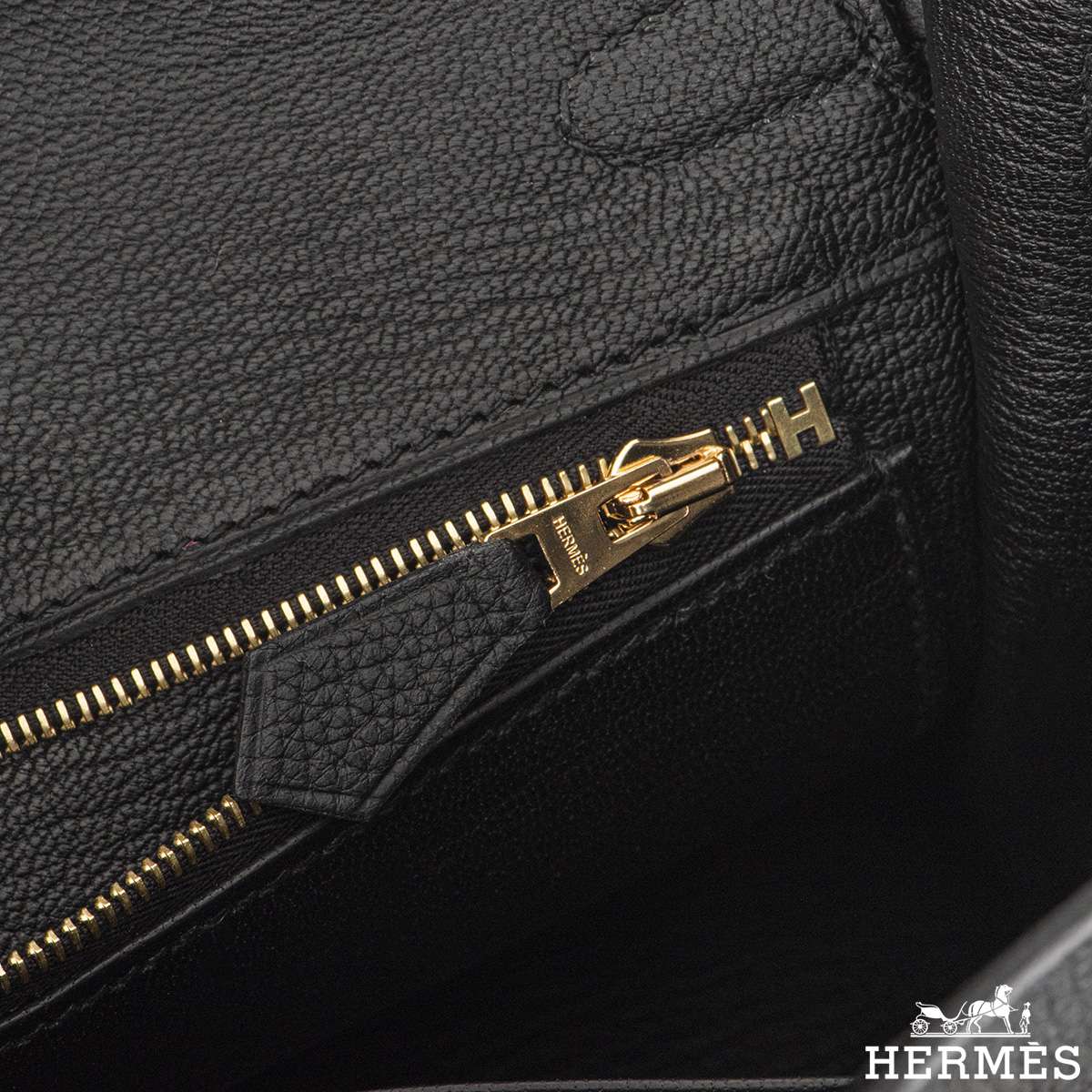 Hermès Birkin 30cm Veau Togo Noir 89 Gold Hardware – SukiLux